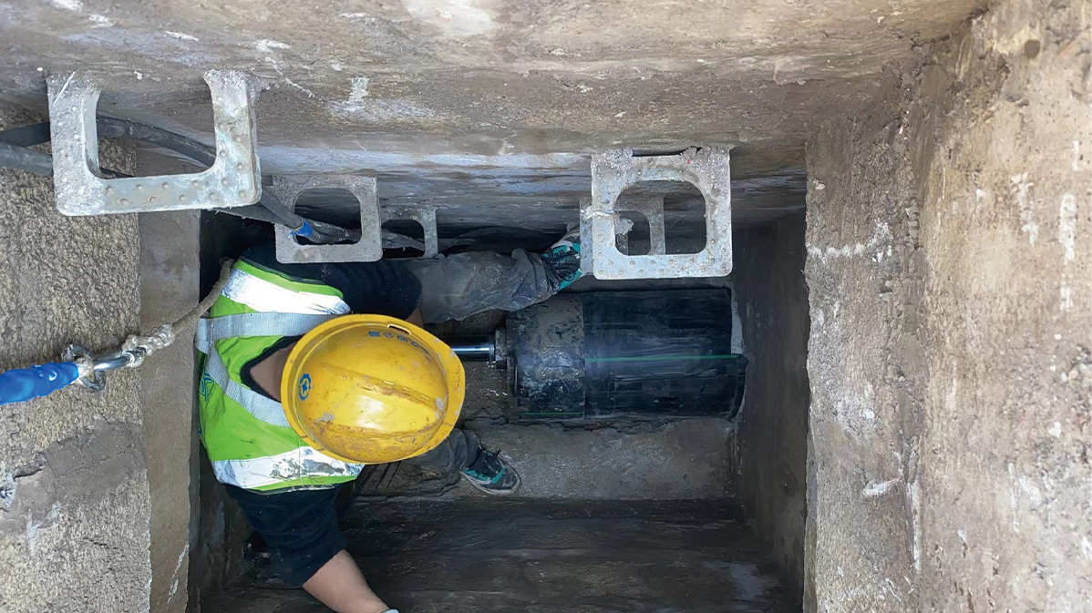 霞山HDPE短管内衬法